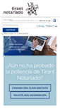 Mobile Screenshot of notariado.tirant.com